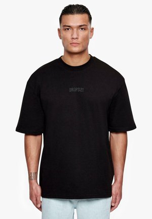 CURVED HD LOGO - T-shirts basic - black