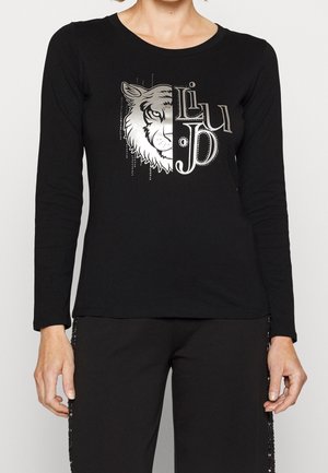 Long sleeved top - black
