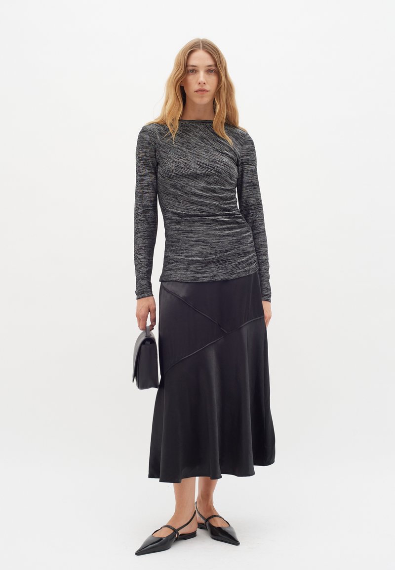 InWear Longsleeve zilverkleurig