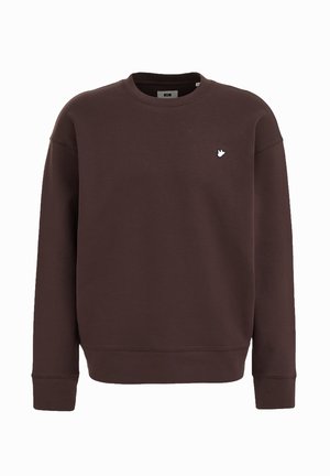 WE Fashion, Sweatshirt - dark brown