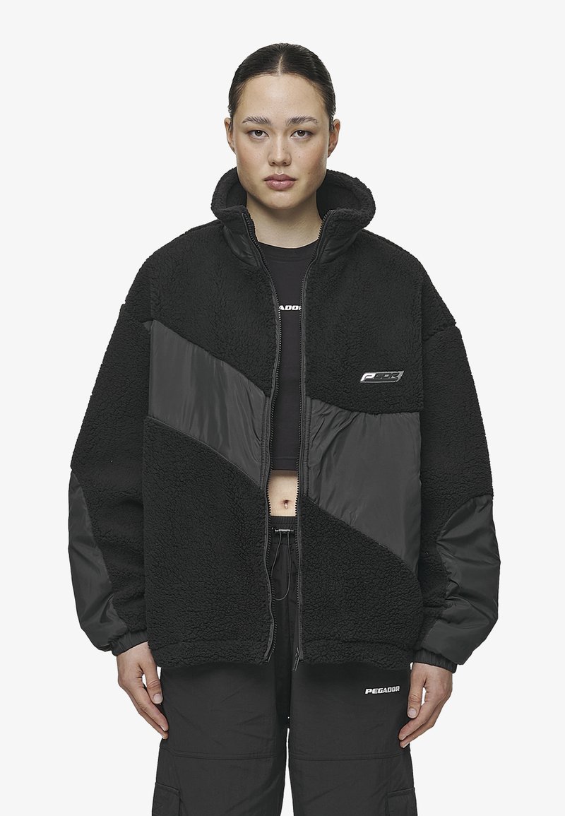 Pegador Giacca in pile - black
