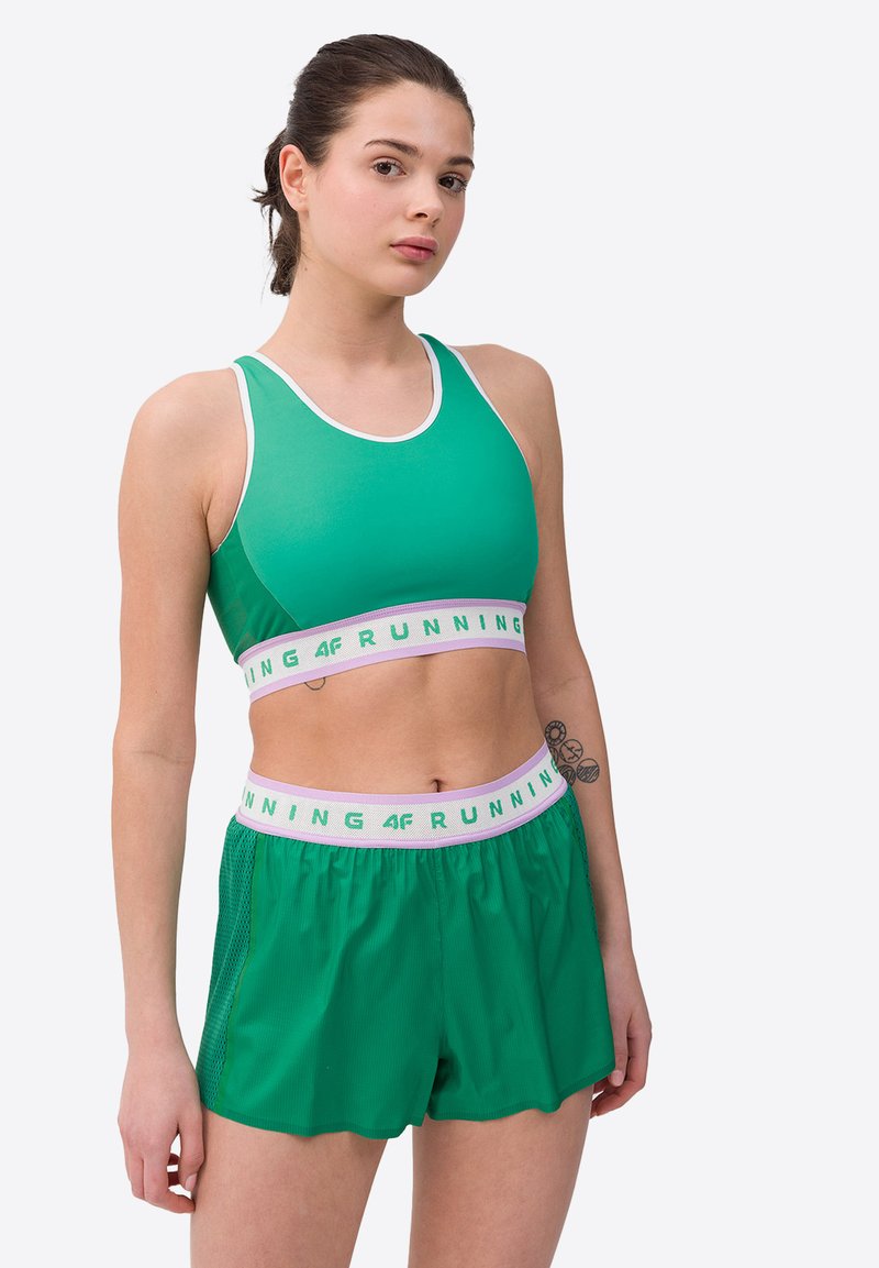 4F RUNNING High Support Sports Bra Green Zalando de 4f-running-high-support-sports-bra-green-zalando-de