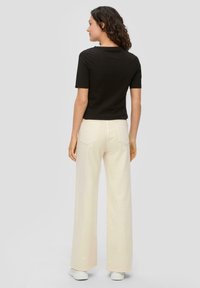 s.Oliver STRETCH - T-Shirt print - schwarz