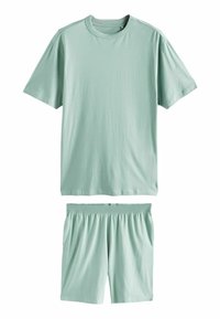 Next REGULAR FIT SHORT SLEEVE SET - Nattplagg set - sage green