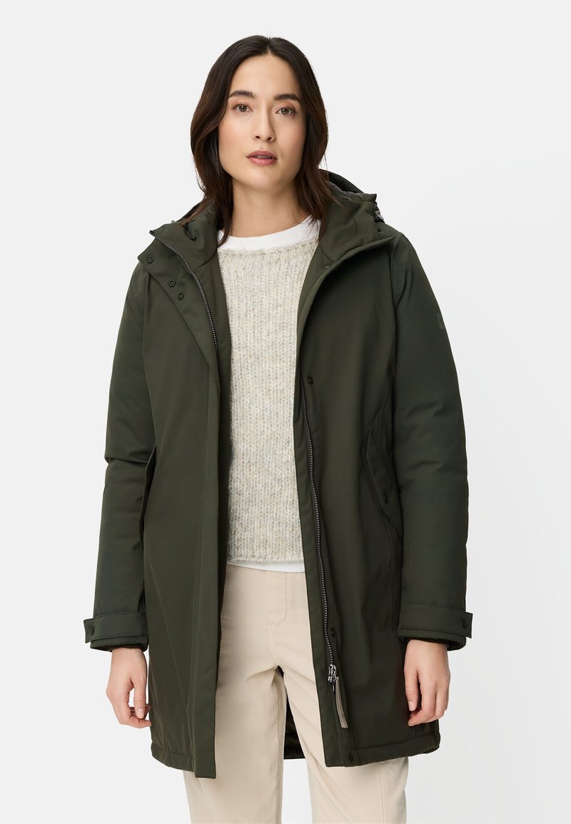 camel active TEXXXACTIVE FUNKTIONS MIT REFLEKTIERENDEN DETAILS - Wintermantel - forest