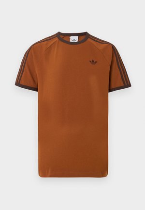 adidas Originals, 3S TEE - T-shirt imprimé - dusky bronze/aurora coffee