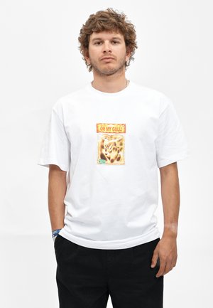 Cleptomanicx, T-SHIRT OH MY GULL.. - T-shirt print - white