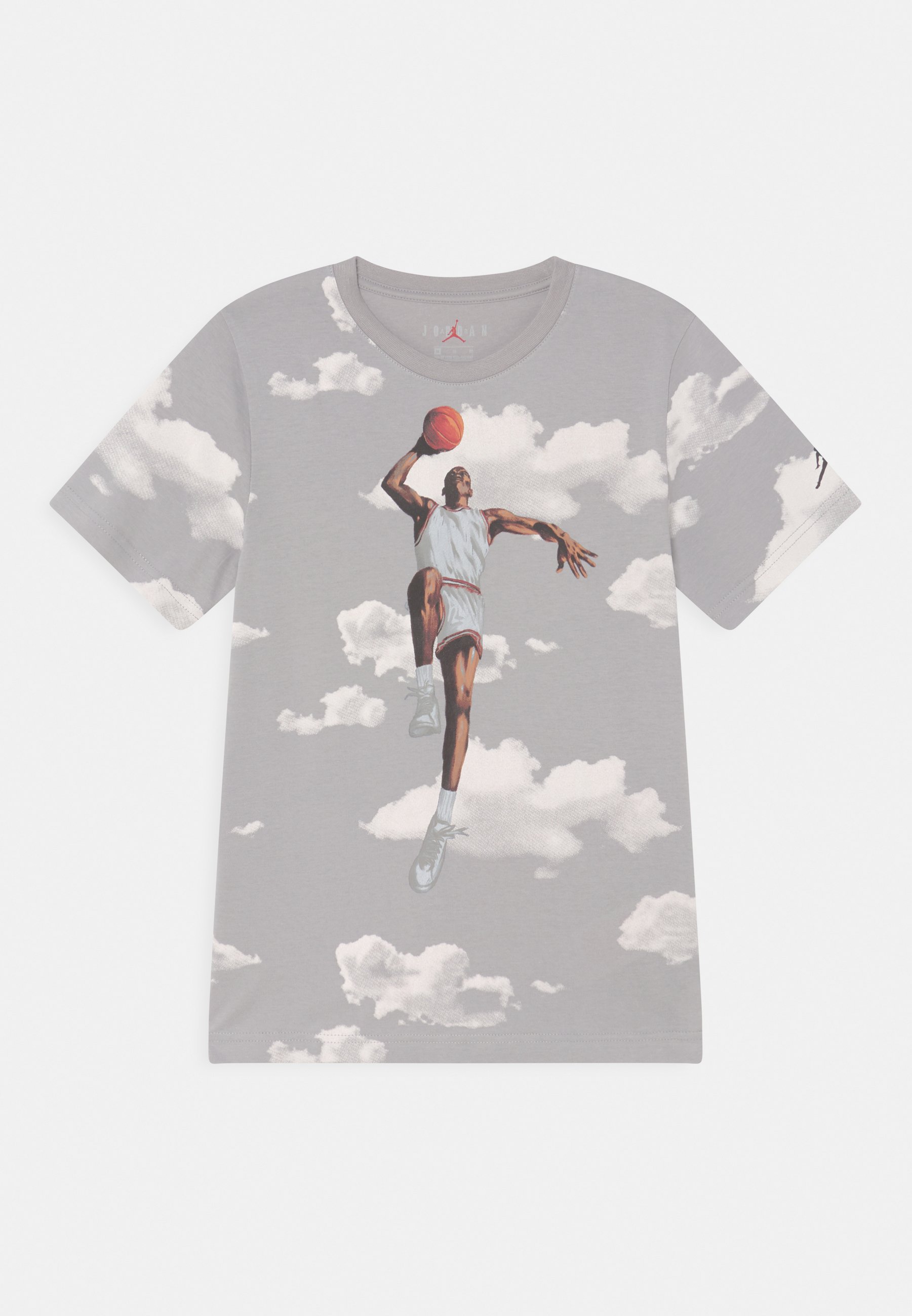 Jordan JORDAN FLIGHT - T-shirt con stampa - smoke grey/grigio - Zalando