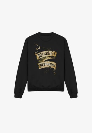 Cotton Soul, HARRY POTTER MISCHIEF MANAGED - Sweatshirt - black