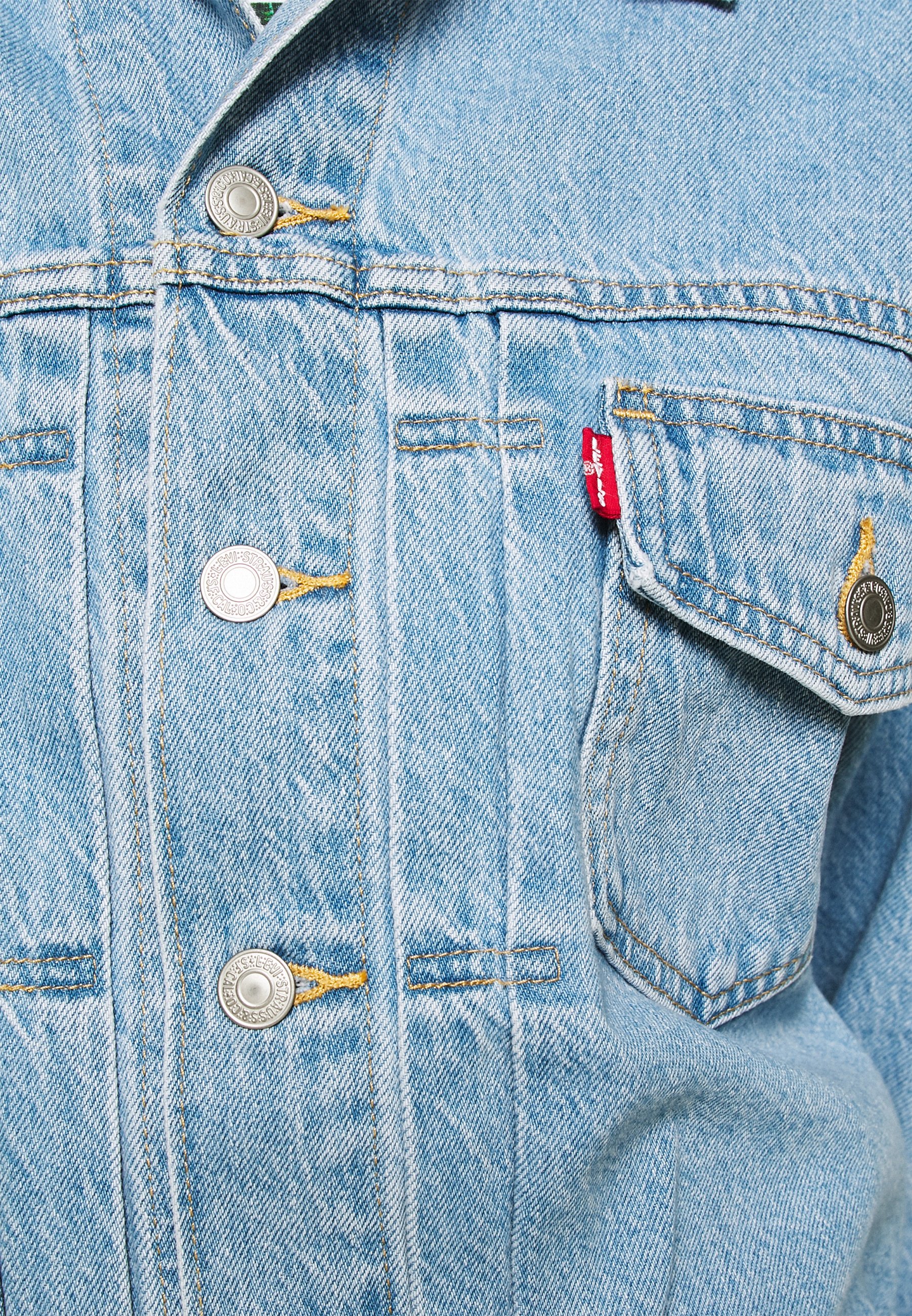levis light blue denim jacket