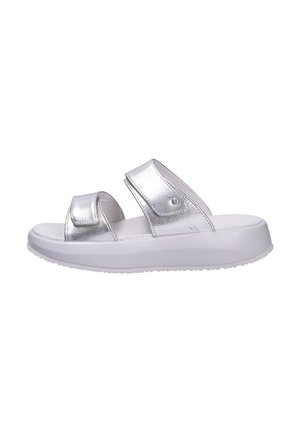 Sandalias planas - silber