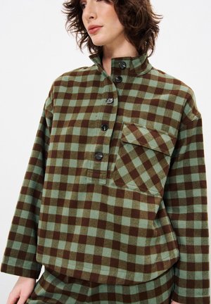 SOLAINE - Blouse - sauge