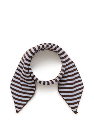 Kaffe, KAHAILEY SCARF - Écharpe - coffee bean blue stripe