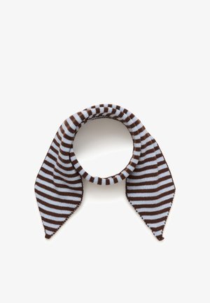 Kaffe, KAHAILEY SCARF - Écharpe - coffee bean blue stripe