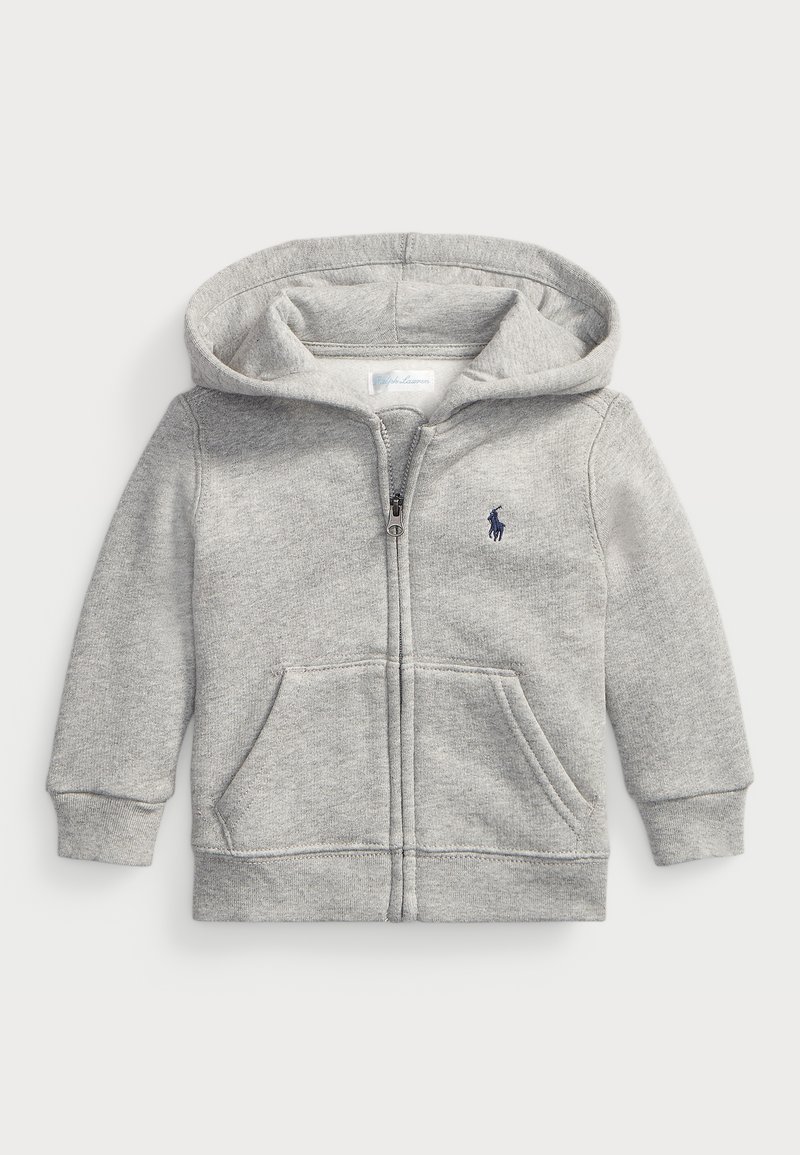 Polo Ralph Lauren - FLEECE FULL ZIP HOODIE - Sweatjacke - dark heather, Vergrößern