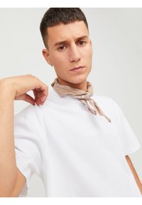 Jack & Jones PREMIUM JPRBLAHARVEY TEE UNISEX - Navadna majica - white