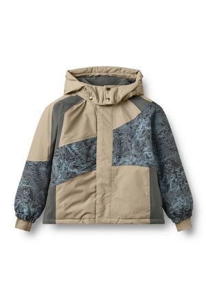 Wheat, SKI JACKET SNEEN UNISEX - Veste d'hiver - grey stone