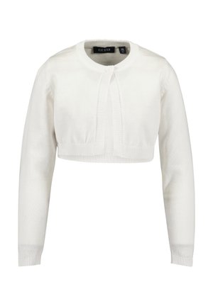 Strickjacke - weiss