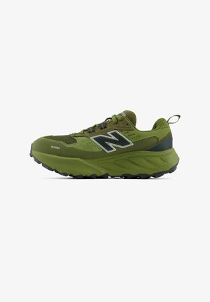 New Balance, HIERRO TREK - Chaussures de marche - sport green dark moss
