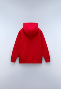 Napapijri MATS UNISEX - Felpa con cappuccio - red goji