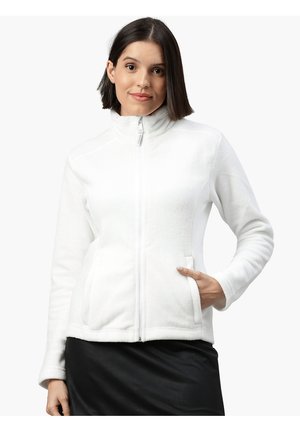 Fleecejacke - blanc casse
