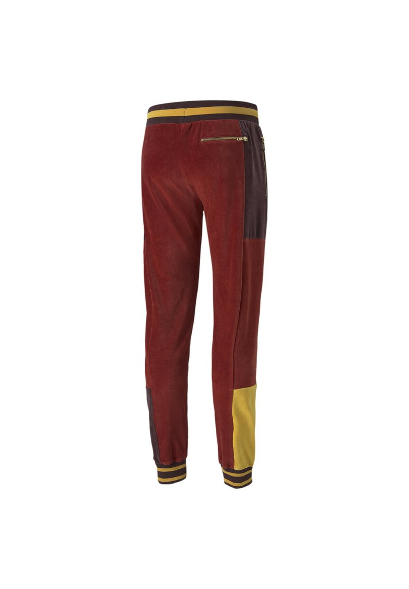 Puma TYE - Teplákové kalhoty - intense red