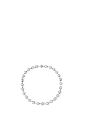 AllSaints, ALLSAINTS EBBY BALL CHAIN COLLAR NECKLACE - Pulsera - silver-coloured
