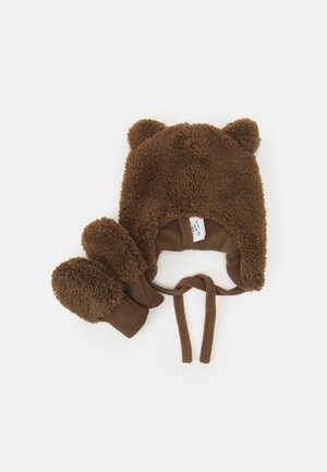 NBNMATUTA TEDDY SET UNISEX - Muts - chocolate chip