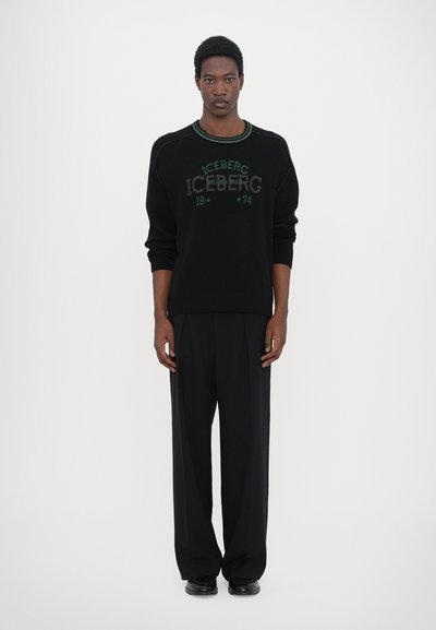 Iceberg MAGLIA GIROCOLLO - Strickpullover - nero