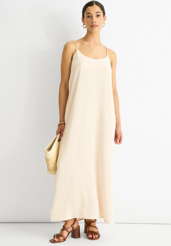 STRAPPY CROSS - Maxikleid - beige