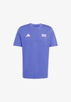 BER26 MAP TEE - Спортна тениска - dual indigo