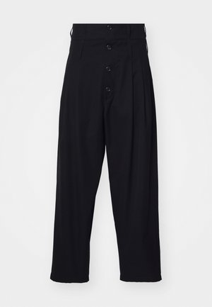 MOSCHINO TAILORED TWIST - Trousers - black