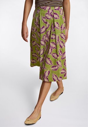 A-line skirt - green