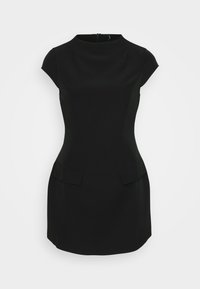 VMAGNES SHORT TAILORED DRESS  - Shift dress - black
