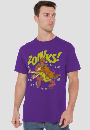 Cotton Soul, SCOOBY DOO ZOINKS - Print T-shirt - purple