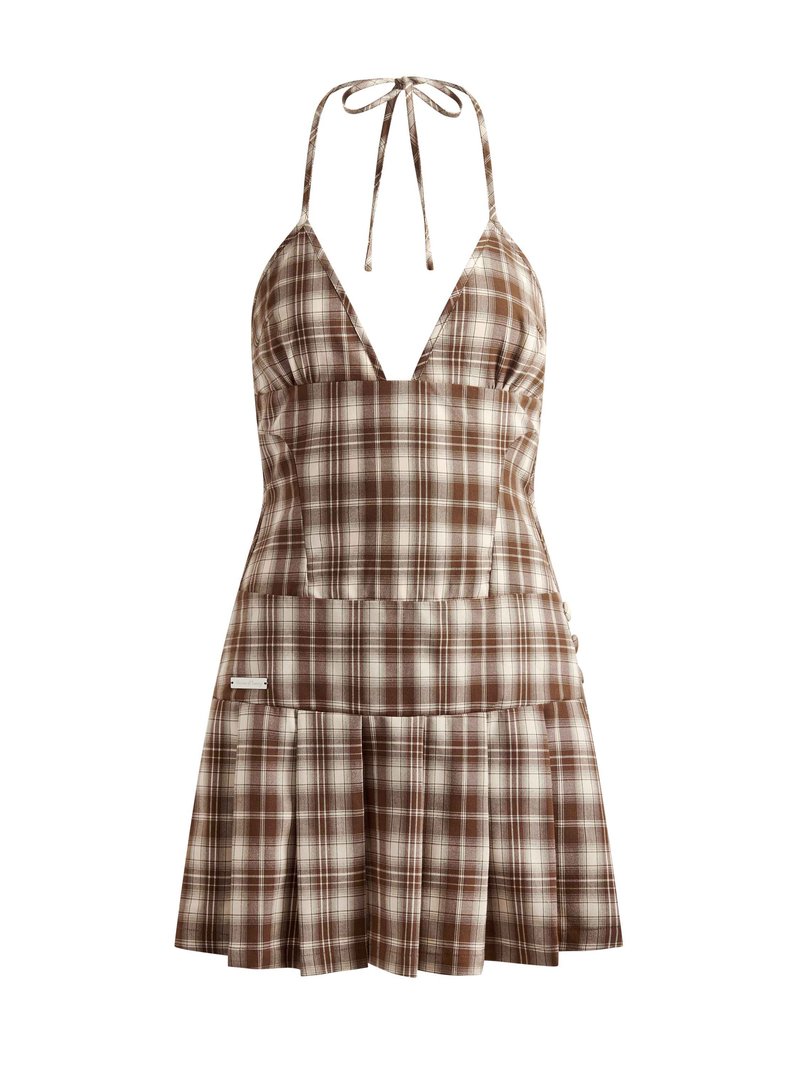 House of Sunny THE HOXTON CHECK DRESS - Denní šaty - multi-colored