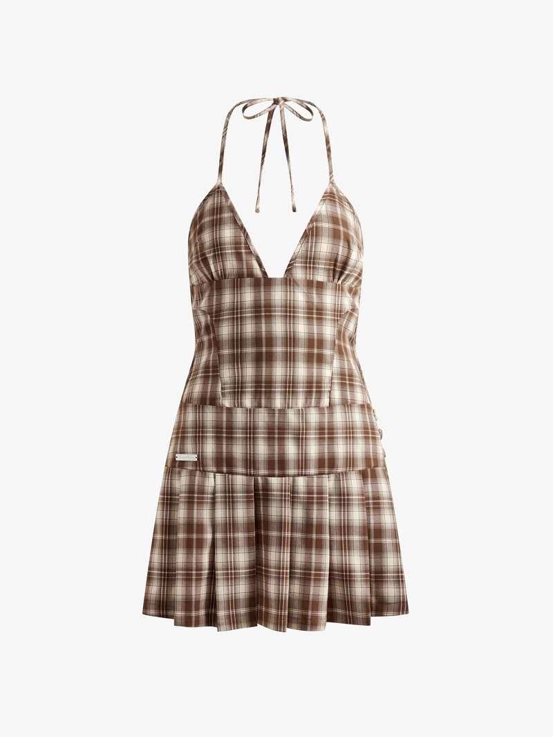 House of Sunny THE HOXTON CHECK DRESS - Denní šaty - multi-colored