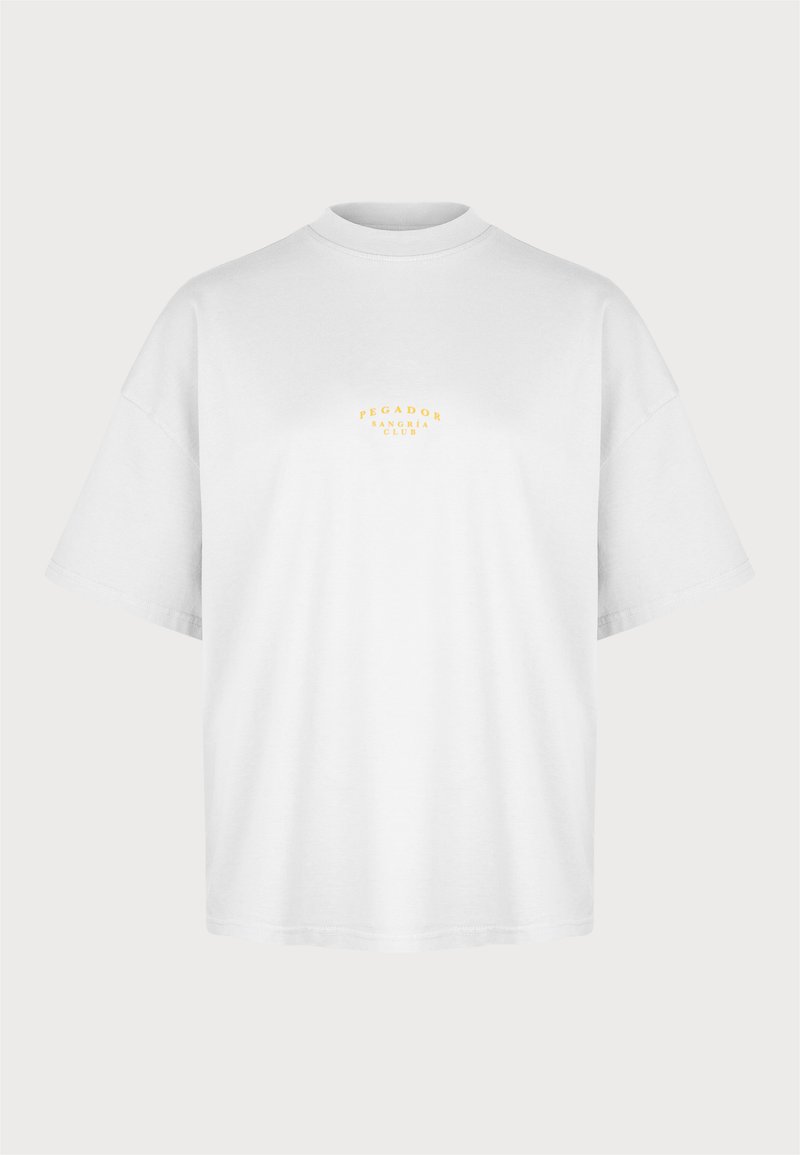 Pegador T-shirt print wit Pegador T-shirt print wit