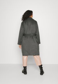 Tommy Hilfiger Curve BELTED COAT - Casaco clássico - dark grey heather