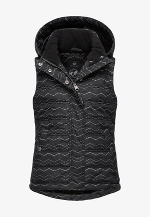 MARRIN CHEVRON - Liemenė - black