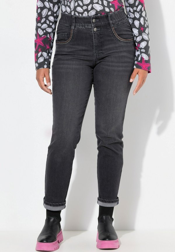 5-POCKET - Jeans Slim Fit - dark gray denim