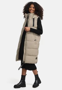 Navahoo SCHNUFFELCHEN - Weste - pebble grey