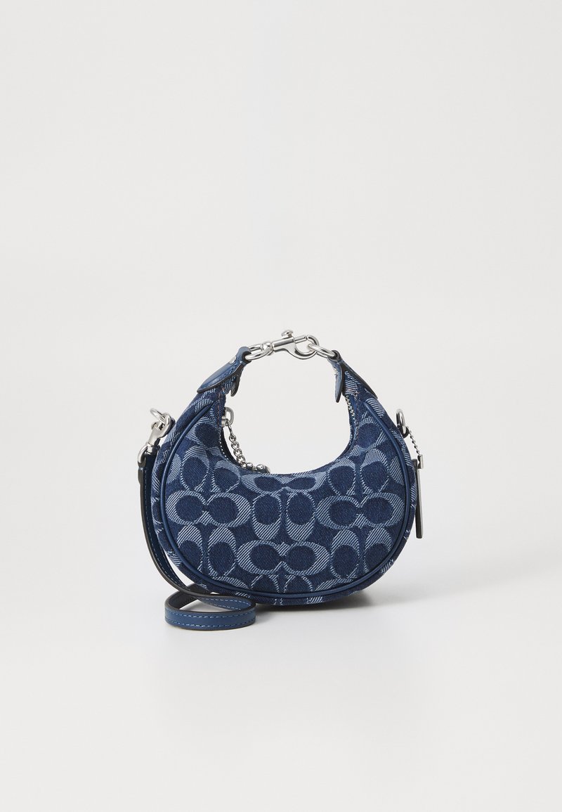 COACH JONIE BAG IN SIGNATURE DENIM - Axelremsväska - dark blue
