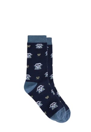 DE CAÑA MEDIA - Calcetines - azul índigo