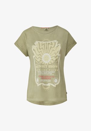 QS, - T-shirt z nadrukiem