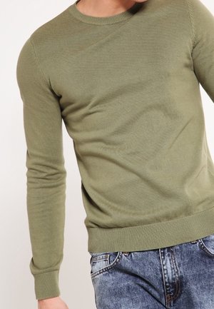 Pullover - khaki