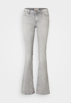 ONLBLUSH FLARED  - Bootcut piegriezuma džinsi - light grey denim