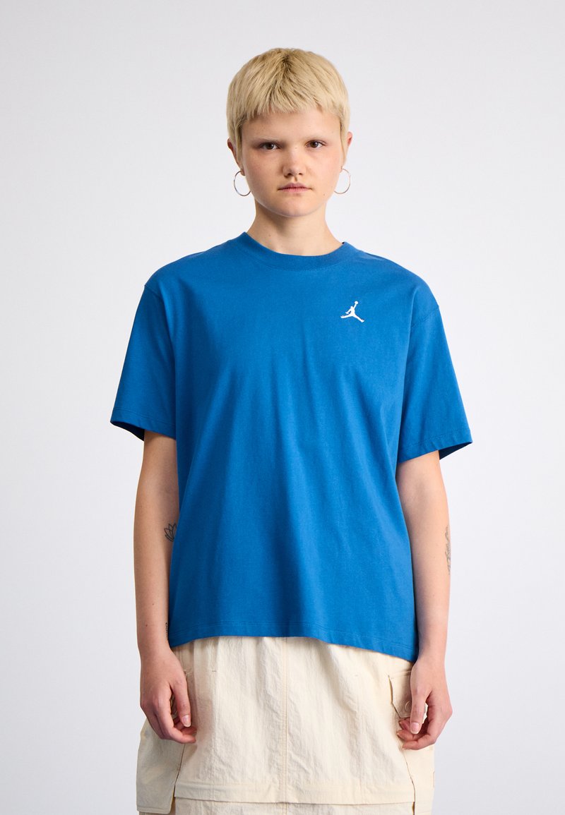 Jordan TEE CORE 23 - Basic T-shirt - industrial blue/white