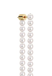 EDBLAD PEARLY FRONT BACK - Pendientes - gold-coloured