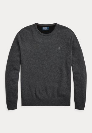Polo Ralph Lauren WOOL CREWNECK SWEATER - Maglione - dark charcoal heather